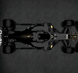 Haas VF 19 HD Metal Poster