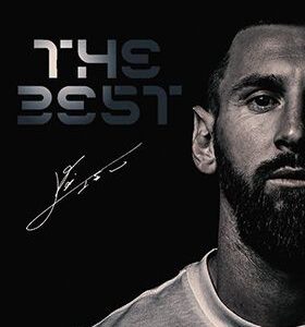 Messi The Best HD Metal Poster