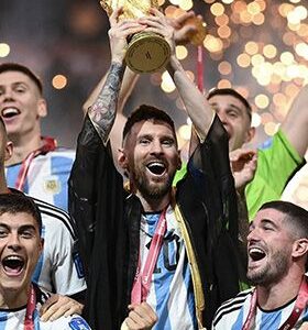 Messi World Cup HD Metal Poster