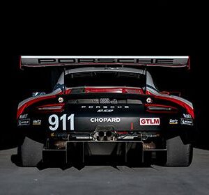 Porsche 911 GT3 RSR BackSide HD Metal Poster