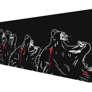 Black Wolves Mouse Pad