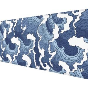 Blue Wave Mouse Pad