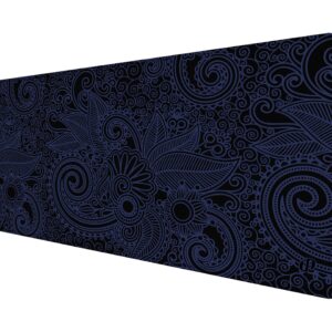 Dark Blue Rose Mouse Pad