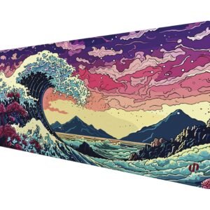 Grate Wave Colorful Mouse Pad