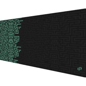 Green Maze Mouse Pad