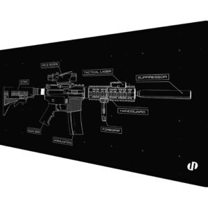 Machine Gun Mouse Pad