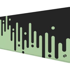 Melted Green Mouse Pad