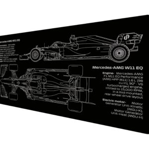 Mercedes-AMG W11EQ Mouse Pad
