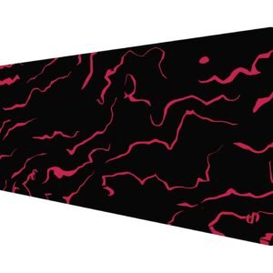 Red Lightning Mouse Pad
