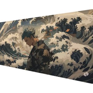 Zorro and Wave Mouse Pad