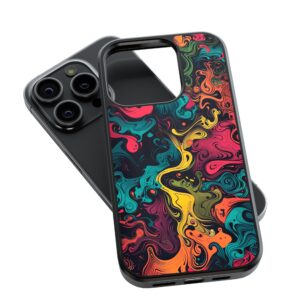 Abstract Color Maze Phone Case