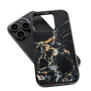 Black Marble Aesthetic Phone Case