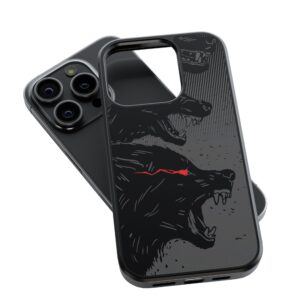 Black Red Monster Phone Case