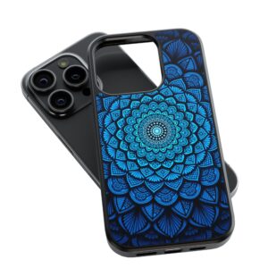 Blue Mandala Phone Case