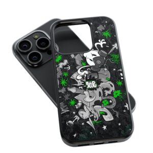 Floral Skull Design Phone Case