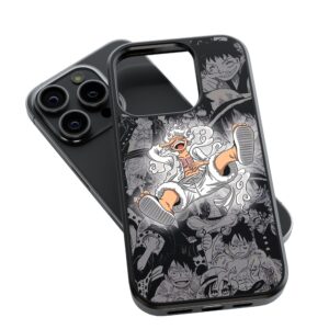 Monkey D-luffy with Comics Phone Case