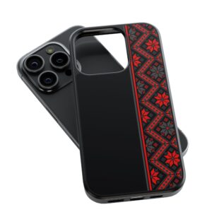 Red Tribal Pattern Phone Case