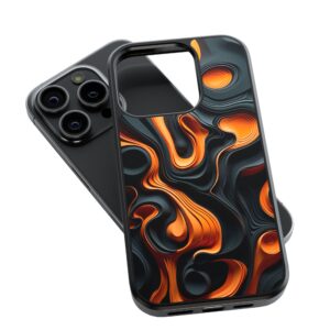 Vibrant Lava Flow Phone Case